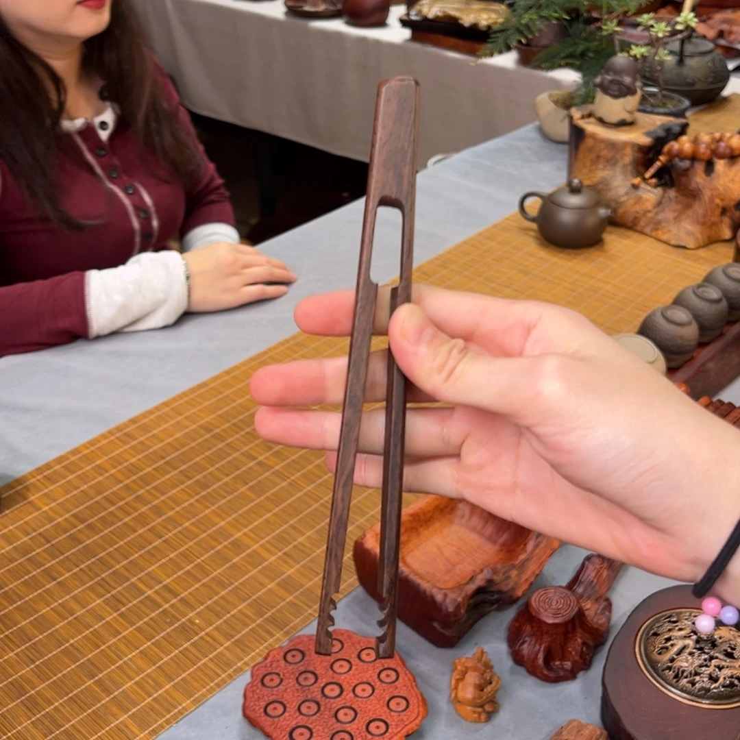 7.非洲黑檀福利茶夹