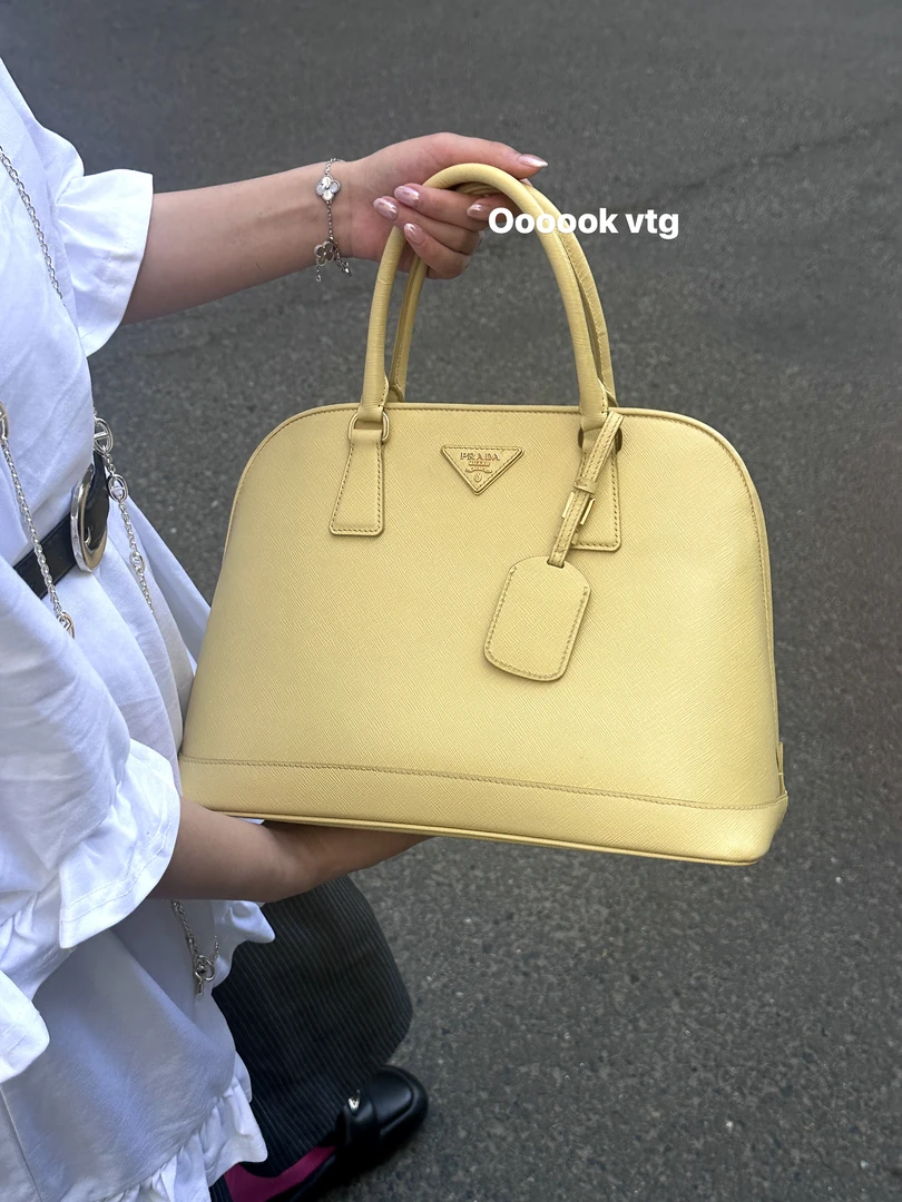 95新 Prada/普拉达 CS6417 Prada普拉达 贝壳包单肩手提包