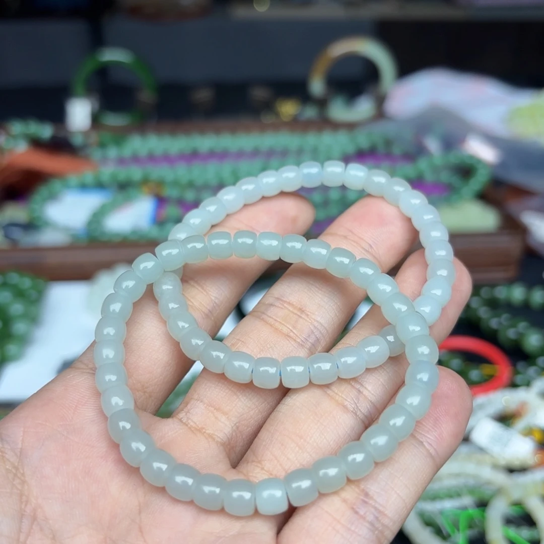 和田玉未镶嵌手链迪克兰拍一发一多样性