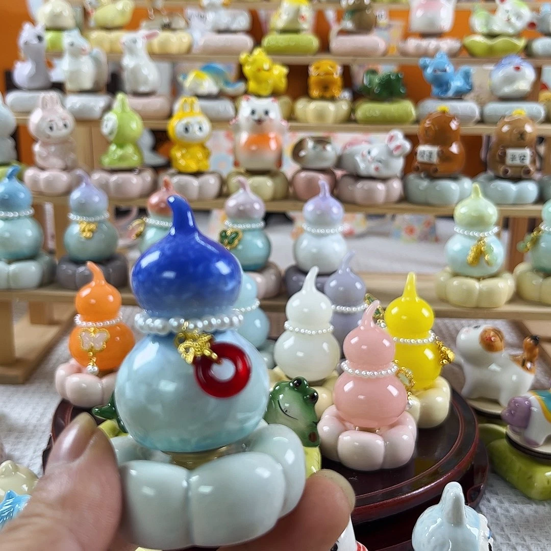 景德镇陶瓷底座转转上宝兰