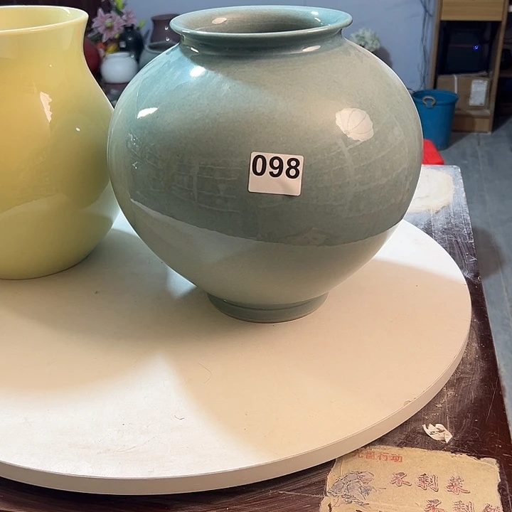 M***F白泥花瓶高27口13。098