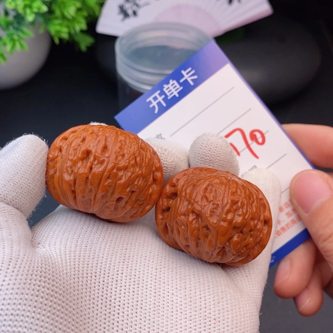 文玩核桃把件39铁锤170