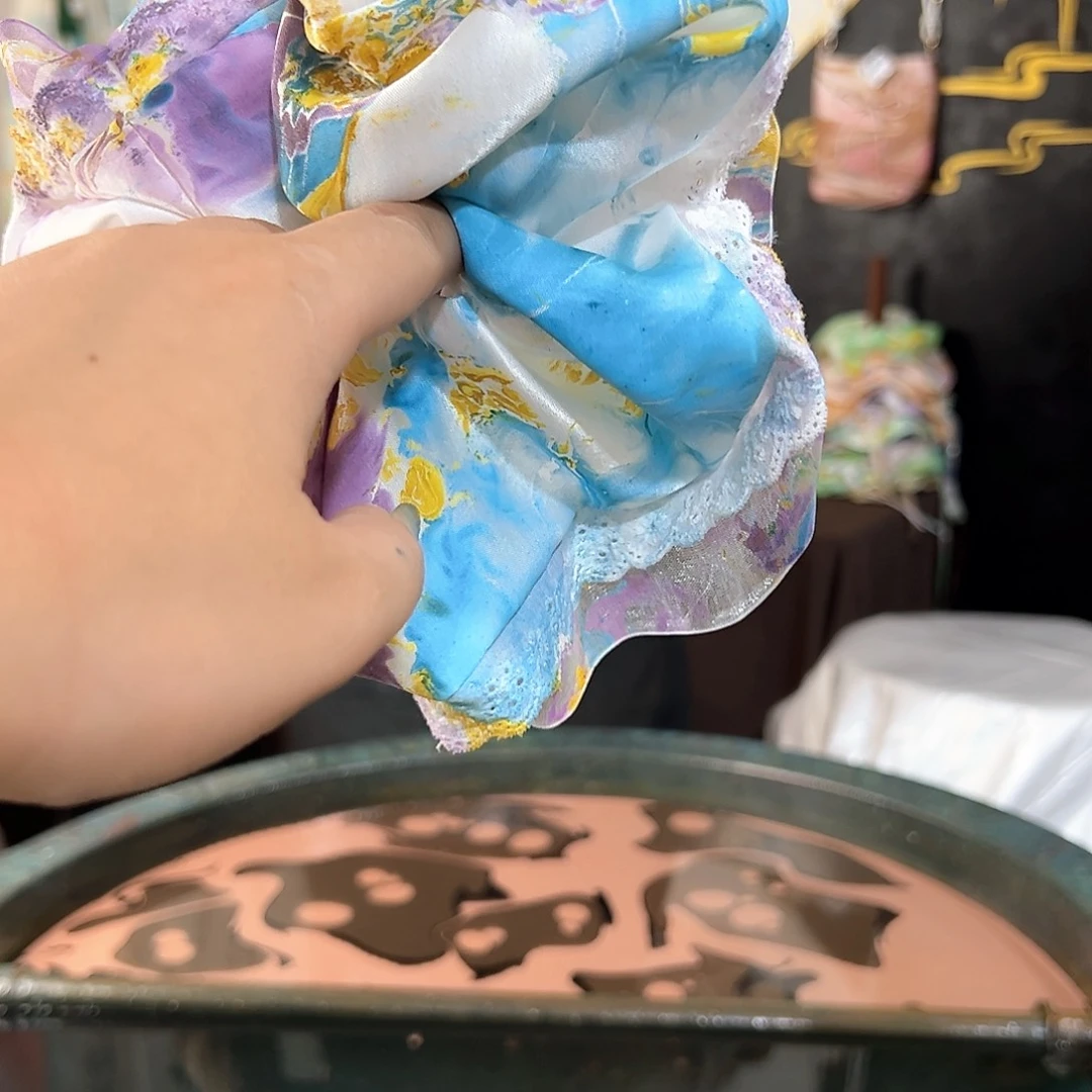 上***文685大蕾丝发圈手作