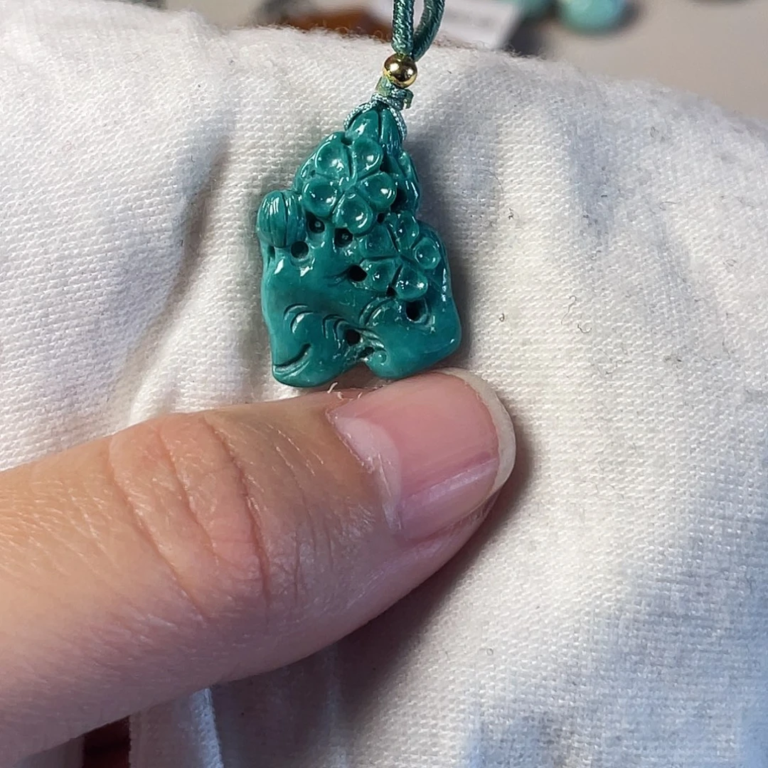 绿松石未镶嵌配饰