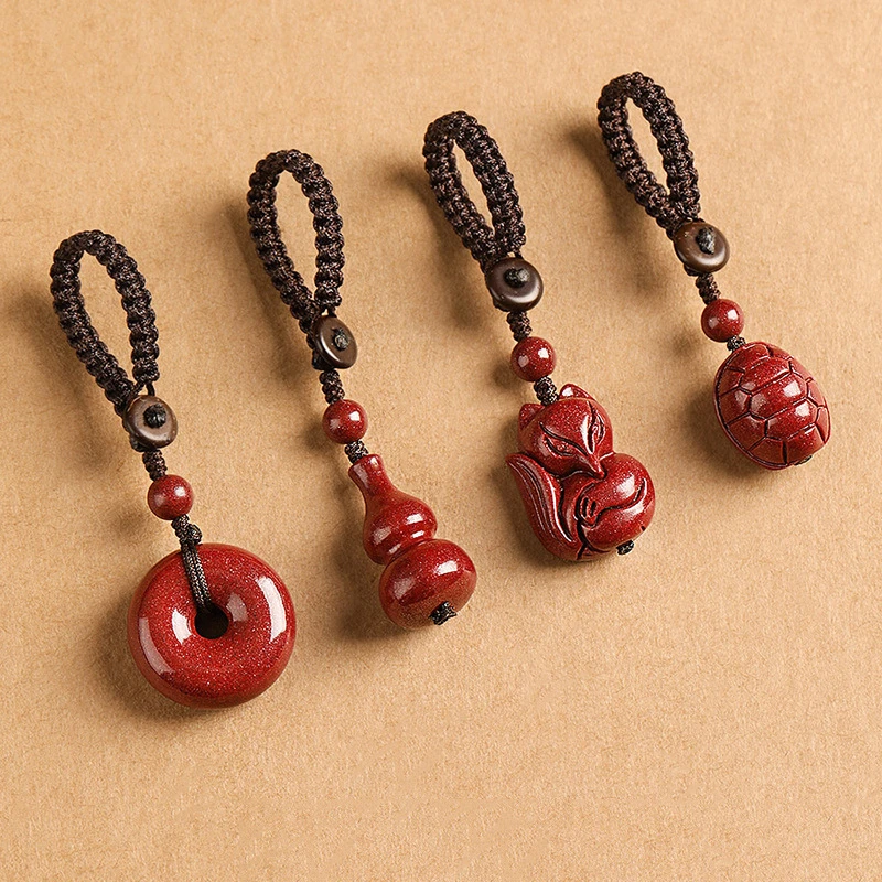 葫芦钥匙扣汽车钥匙扣平安扣手机链挂件葫芦配饰创意小礼品