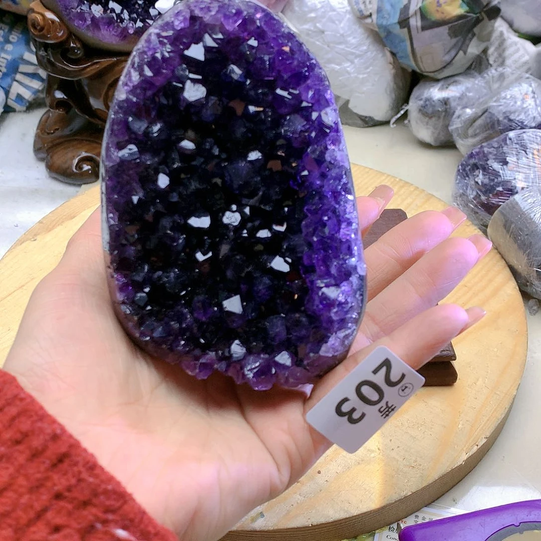 紫晶大型摆件（非配饰）未镶嵌
