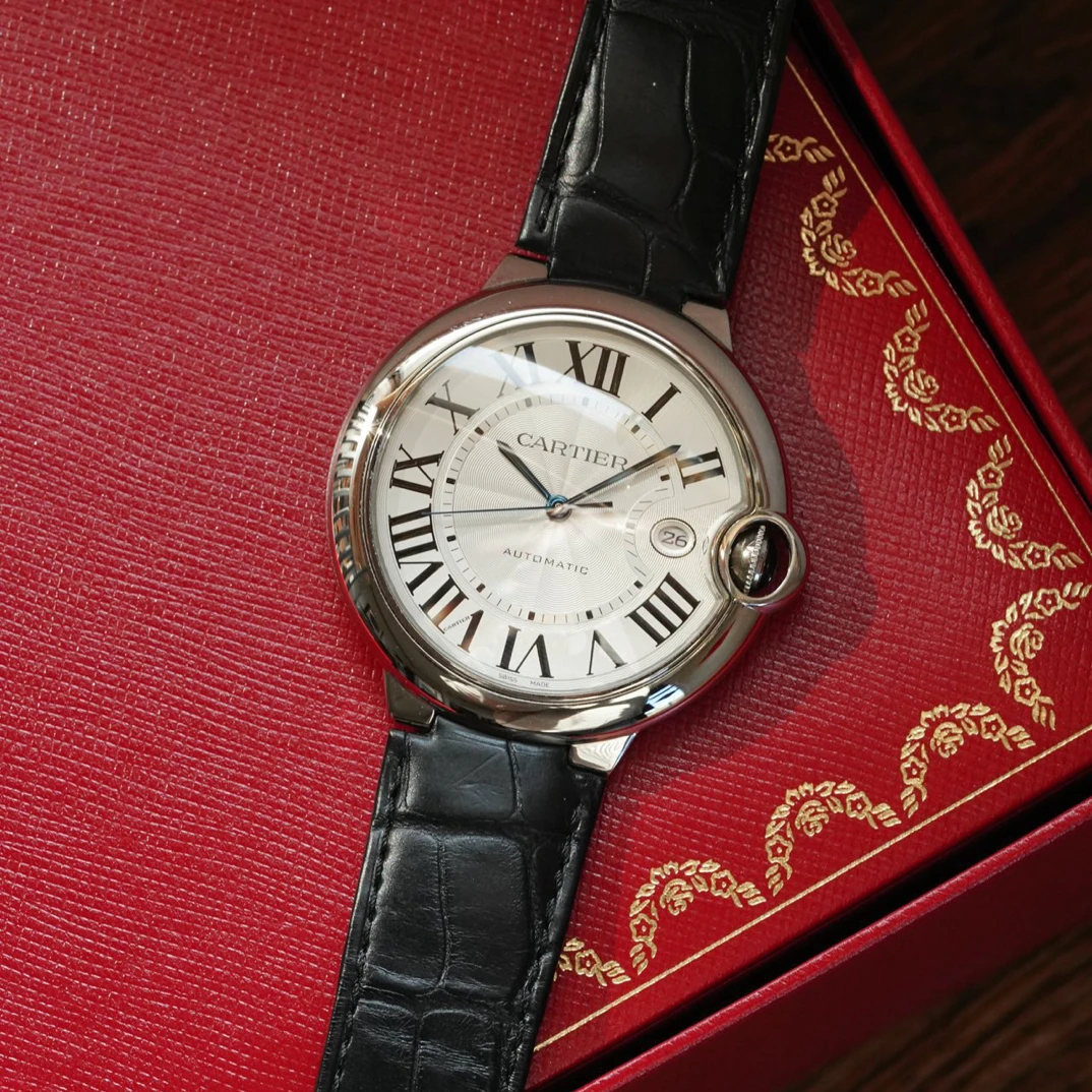 99新 Cartier/卡地亚 男款蓝气球 42mm 21年全套 已延保
