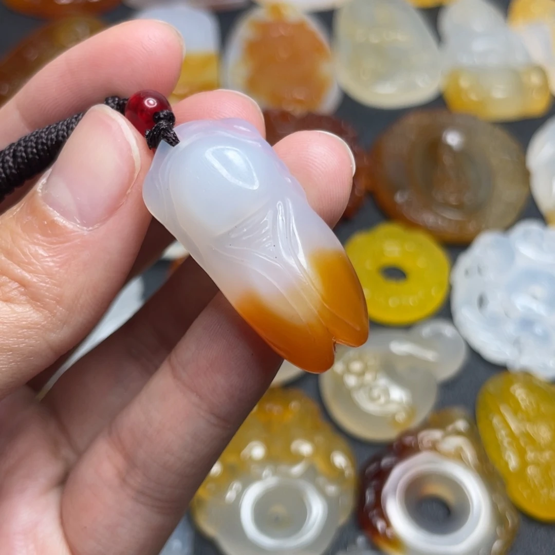 玛瑙/玉髓未镶嵌颈饰