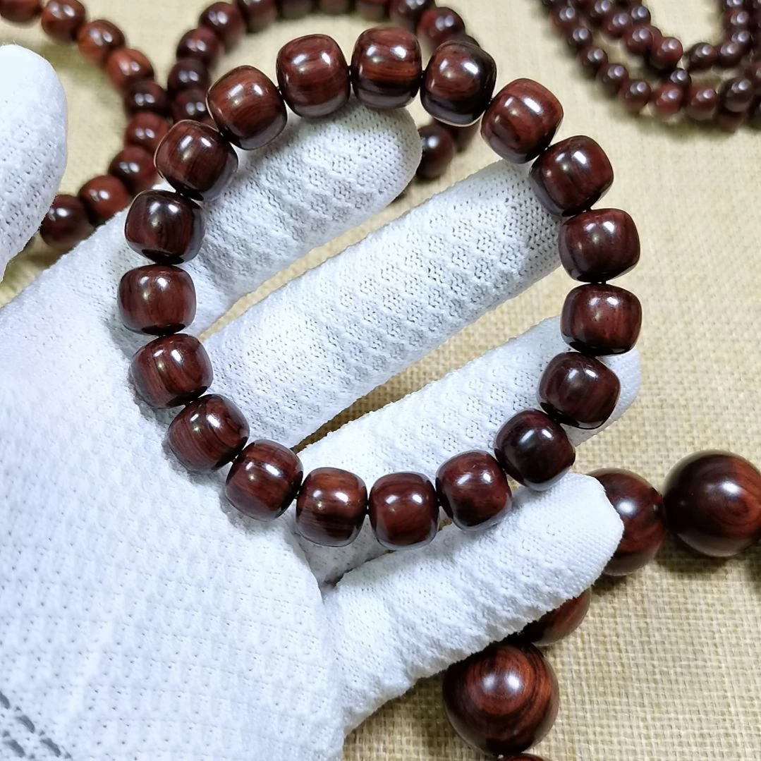 黄花梨/降香黄檀手串/手链月*醉海黄老料11*12手串