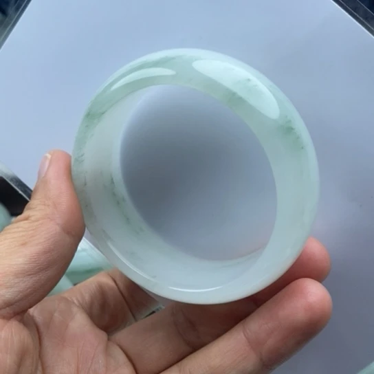 石英质玉（金丝玉）未镶嵌手镯