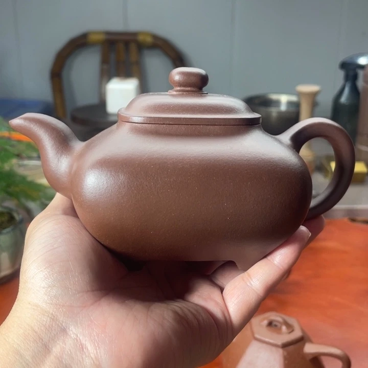 茶壶紫砂紫泥传炉