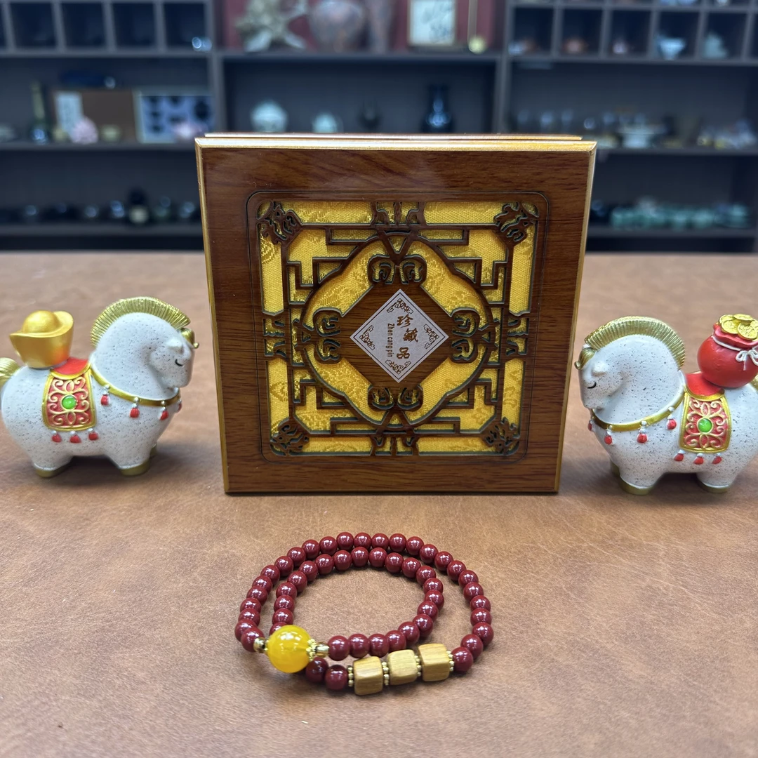 平安珠双圈手串148 无礼盒