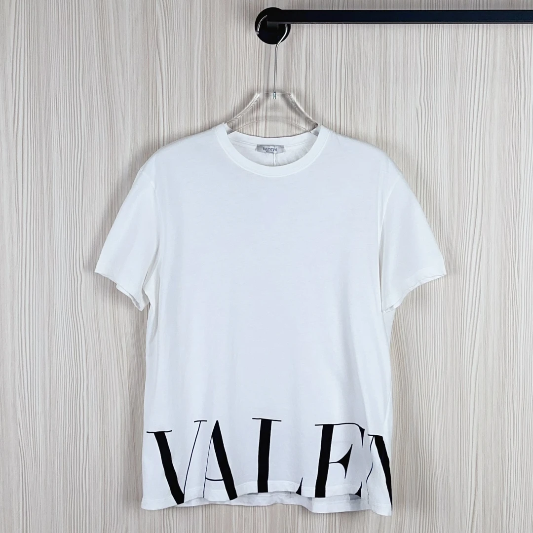 99新 Valentino/华伦天奴 短袖 尺码L成色看直播 GSS28800