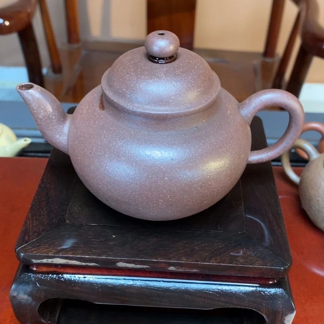 茶壶紫砂高端250cc紫泥茶具