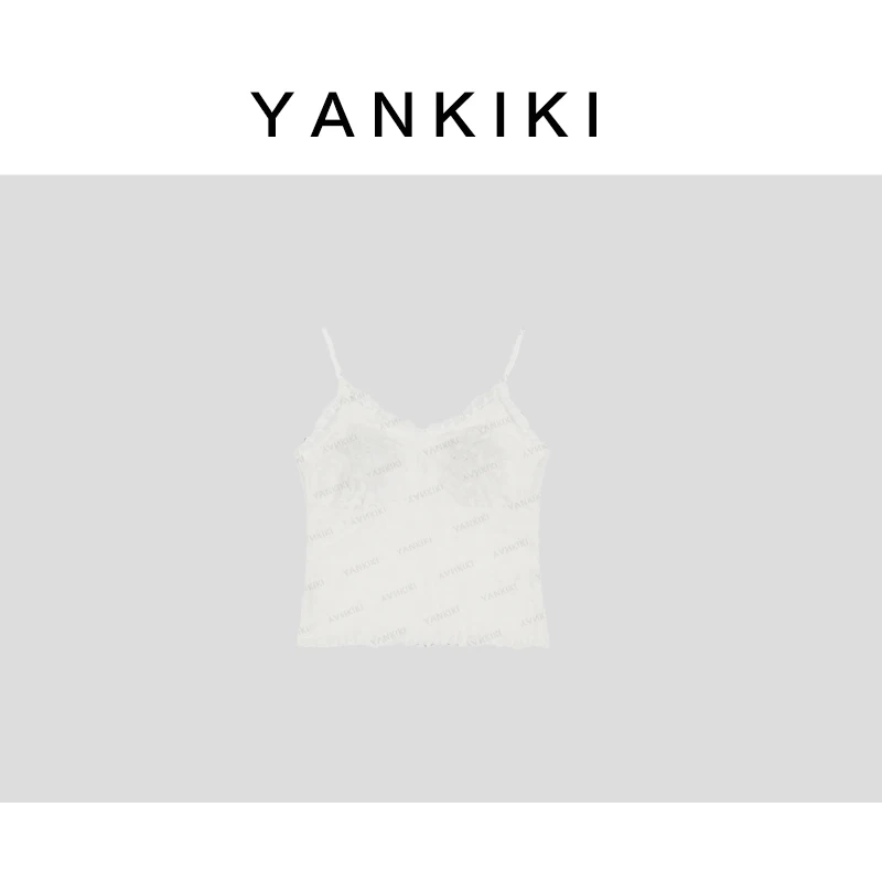 钩花吊带背心 YANKIKI 2025夏季款NEW