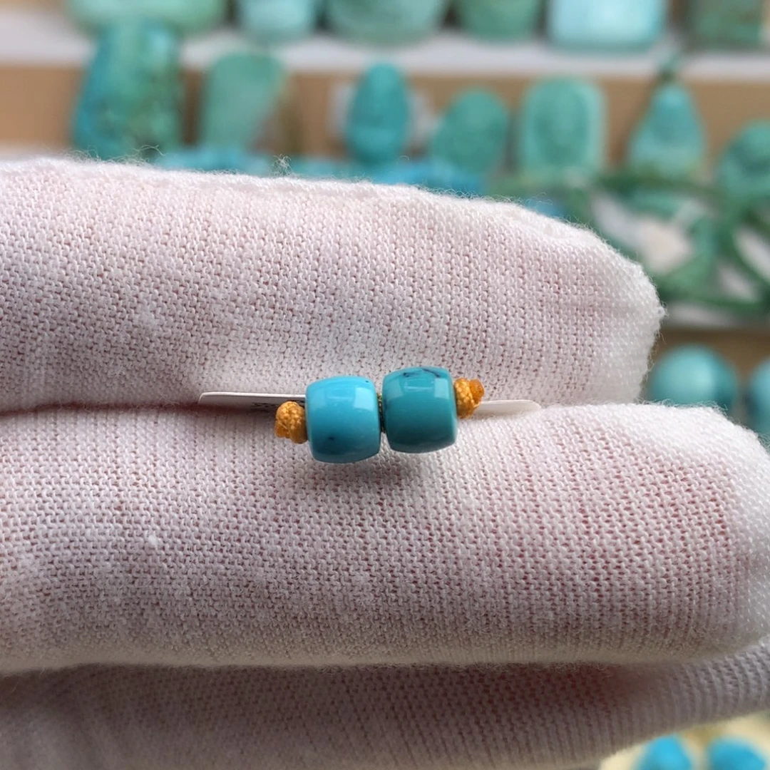 未镶嵌绿松石珠宝奇石6毫米