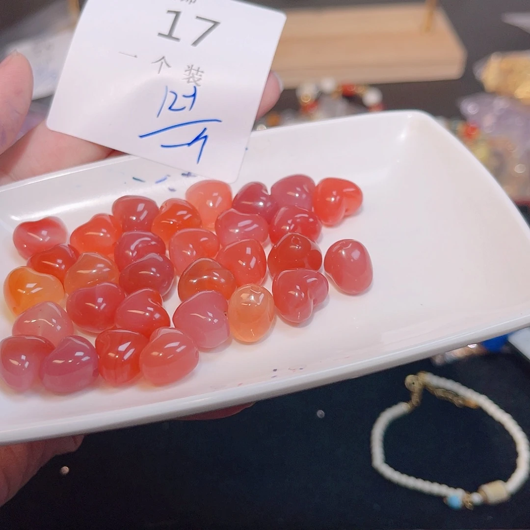 水晶珠宝半成品未镶嵌17 。
