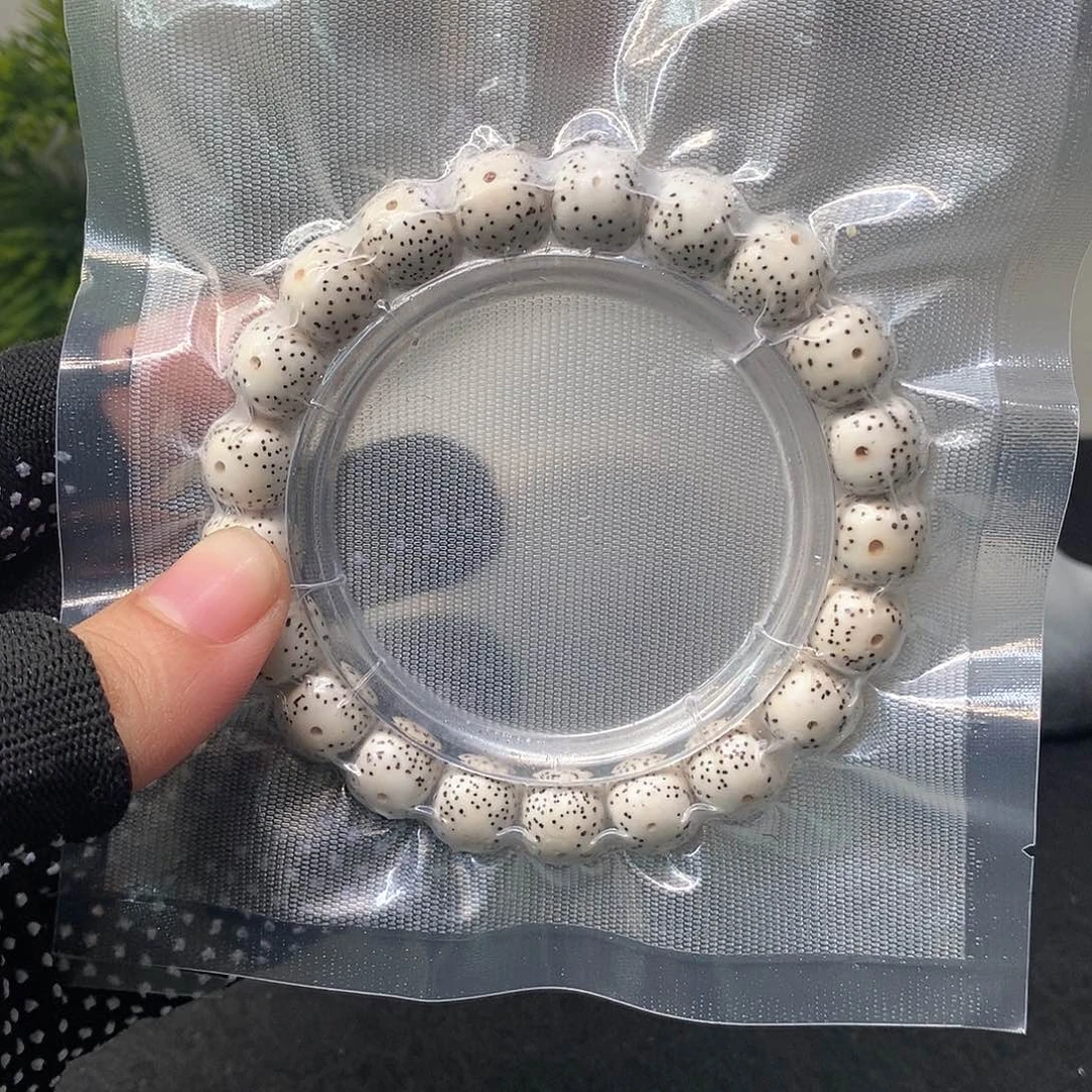 星月菩提吊坠原白大眼11*10