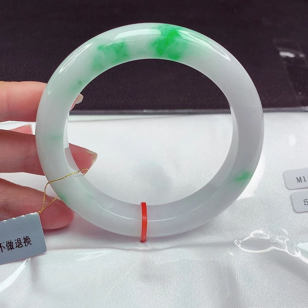 未镶嵌手镯翡翠58圈965