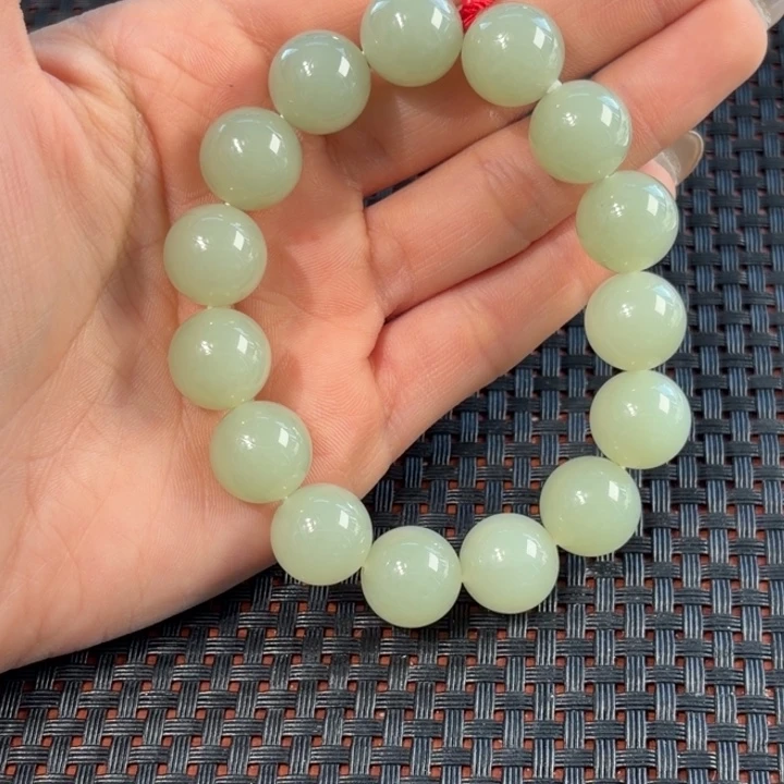 和田玉（糖玉）未镶嵌手链