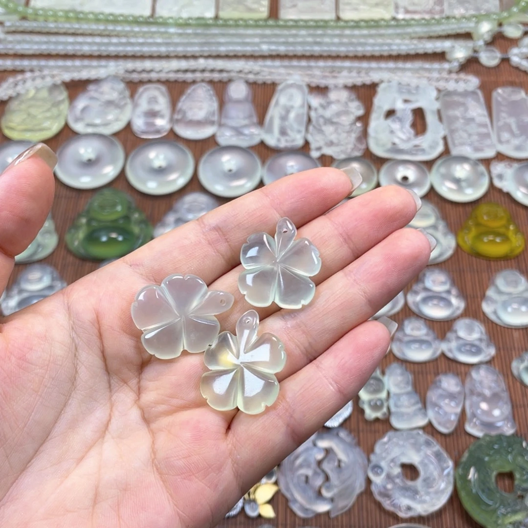 蛇纹石玉未镶嵌多样性随机发一