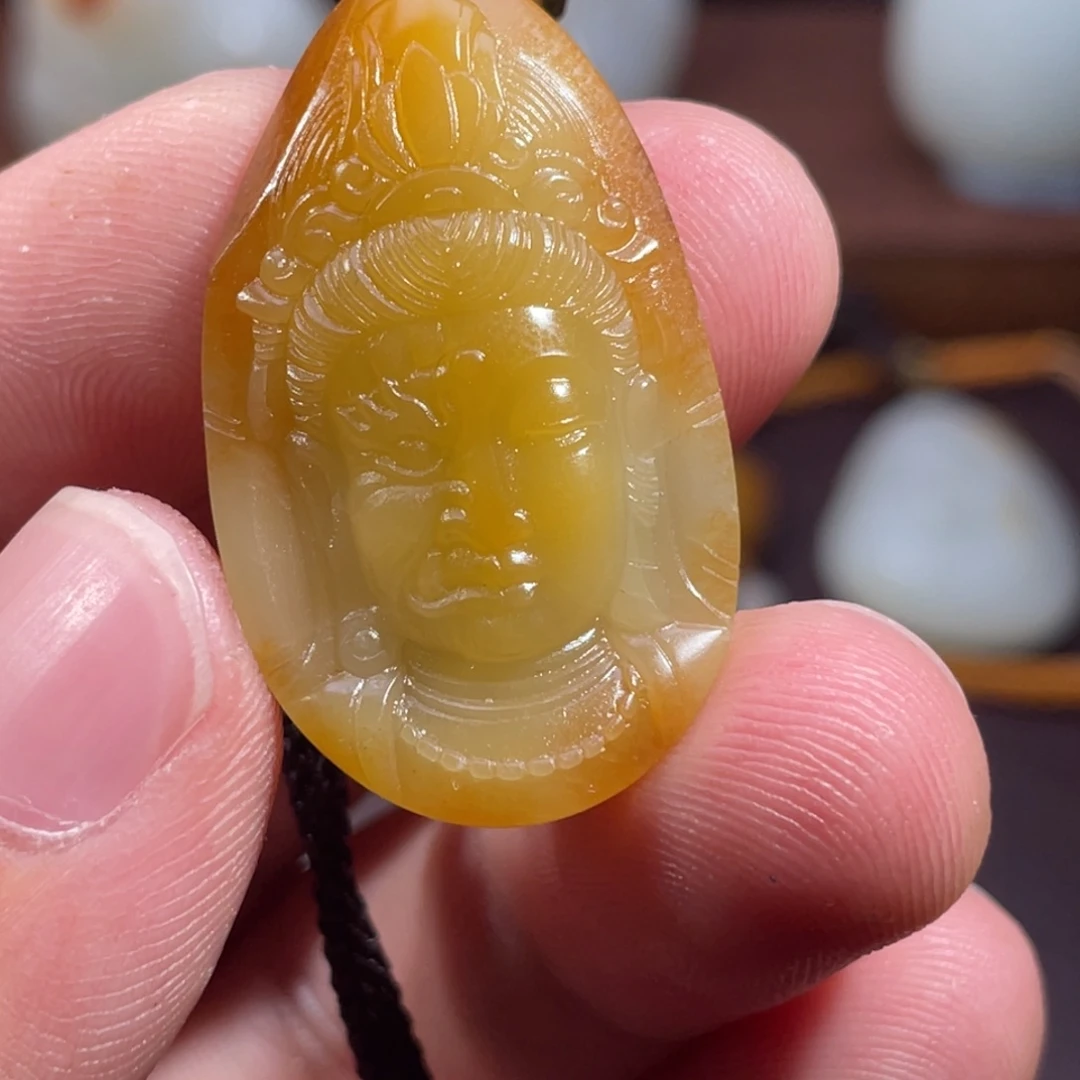 和田玉（糖玉）未镶嵌颈饰