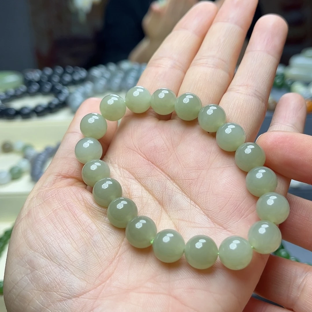 和田玉手链未镶嵌