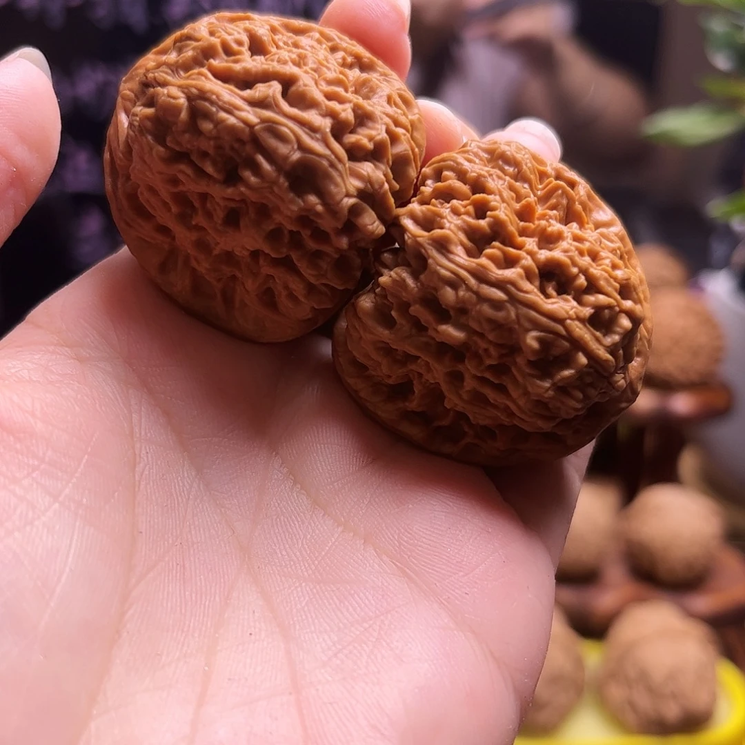 把件文玩核桃40尺三角南疆39