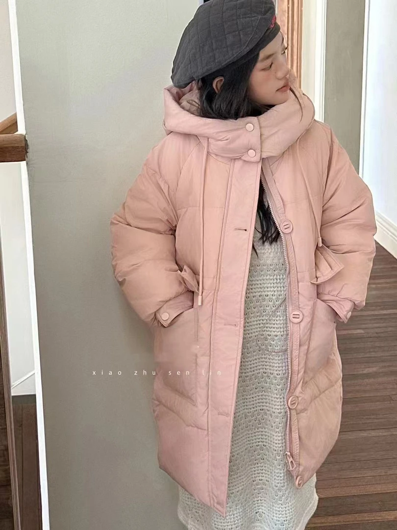 【淼淼妈】儿童冬季保暖加厚连帽外套8828