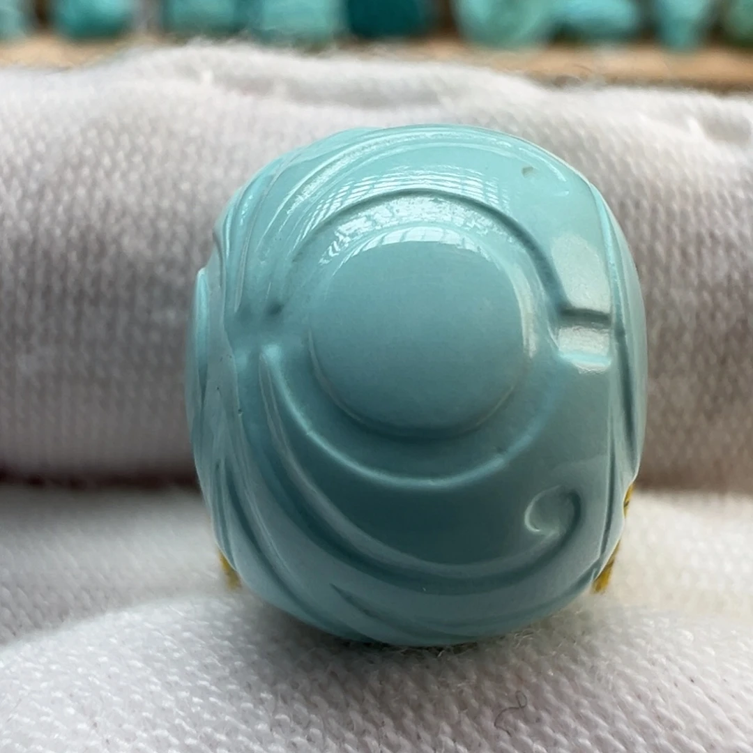 绿松石未镶嵌配饰14×11.9