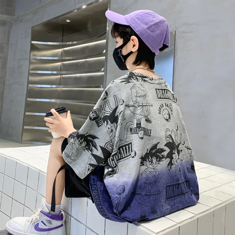 童装男女短袖t恤纯棉夏季新款儿童宝宝半袖上衣中小童