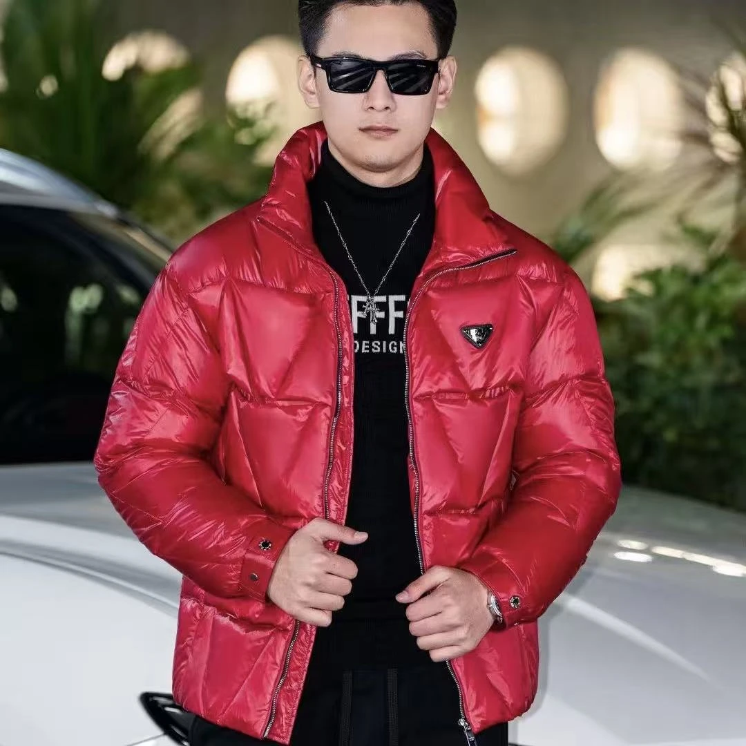 【VanJazny】新款高端男士潮流百搭时尚简约羽绒夹克J25-956