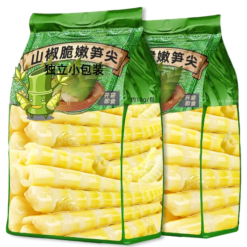 【抢60包】山椒脆笋条象牙笋尖约18g/包酸辣下饭追剧解馋小吃零食品