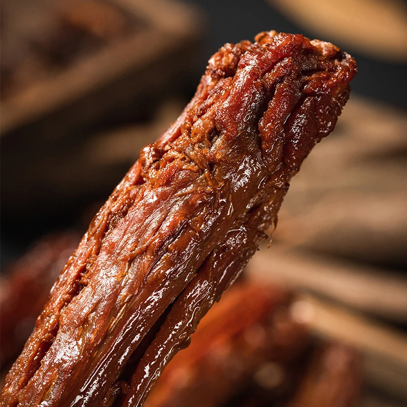 【66g/根】新小痴手撕氮气烤脖整根风干耐嚼解馋休闲小零食