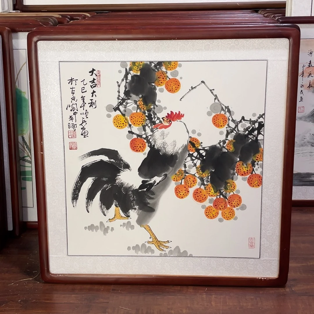国画带框尺寸63*63厘米