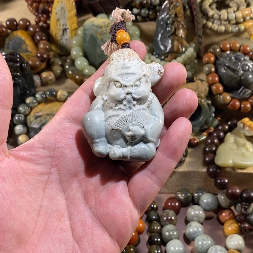 岫岩河磨玉（透闪石质玉）未镶嵌挂件