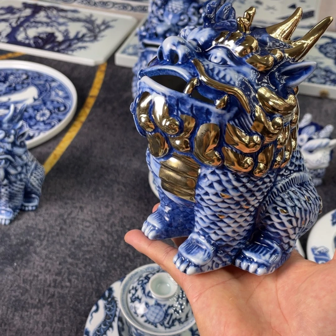 雷***3景德镇陶瓷手工手绘