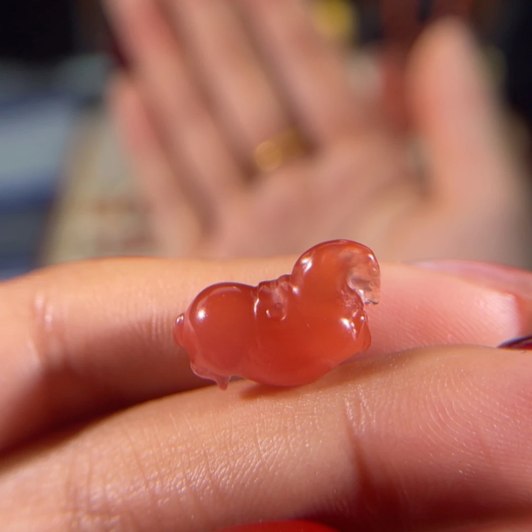 南红玛瑙大黑洞 唐马未镶嵌