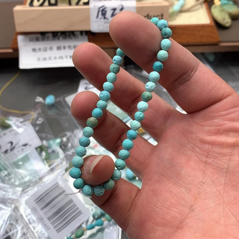 【闪购商品】绿松石颈饰未镶嵌辛***?51