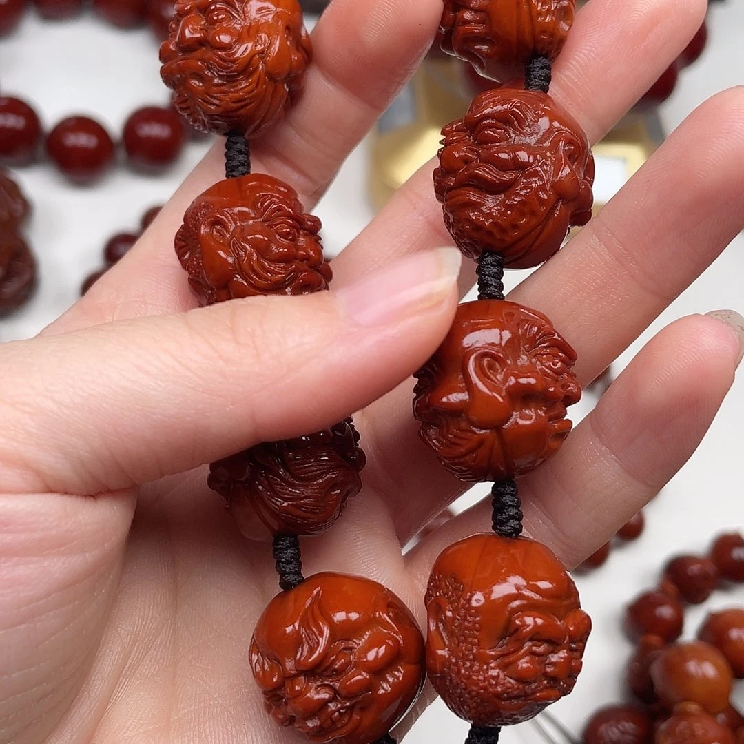 A***e吊坠橄榄核十八罗汉