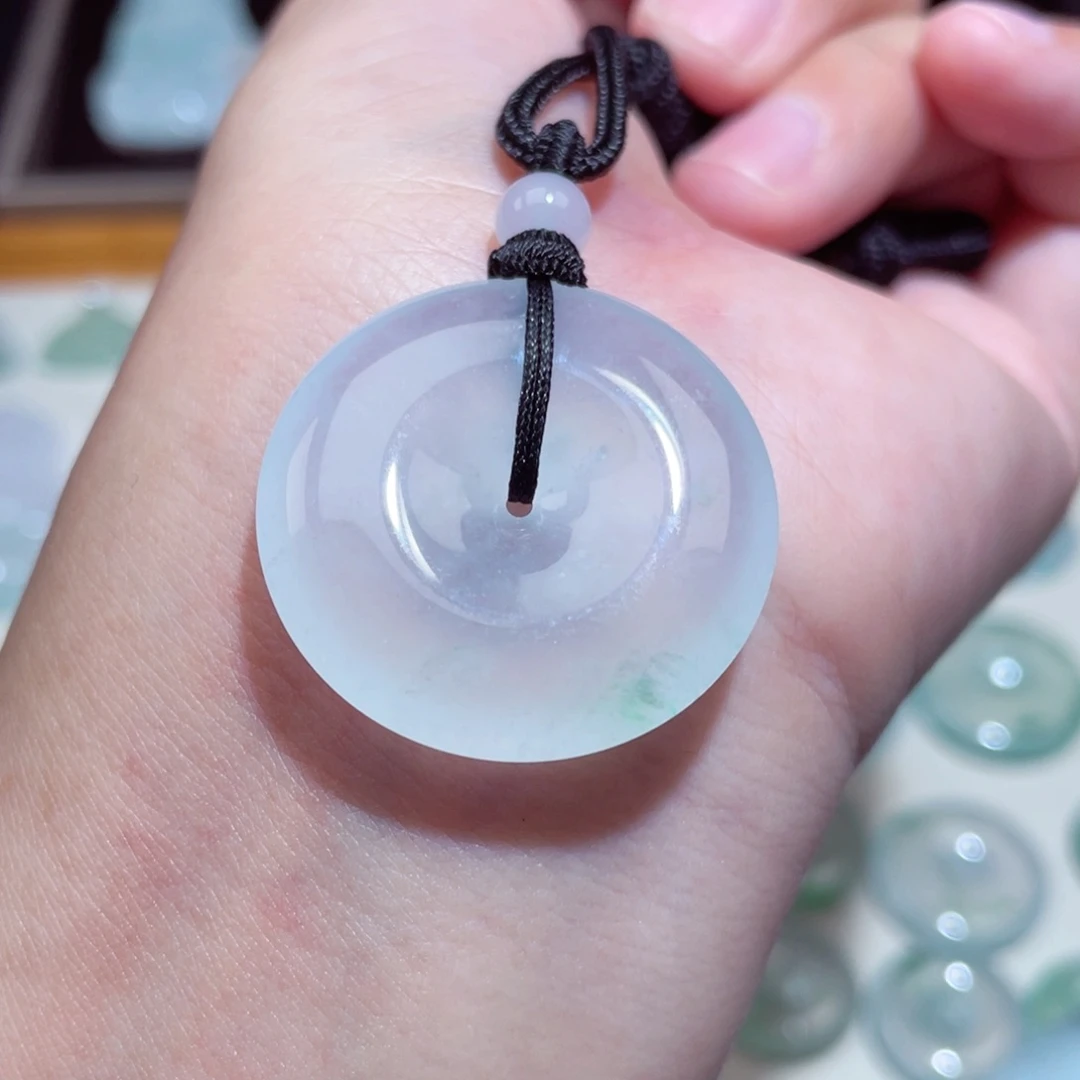 颈饰未镶嵌翡翠扣子