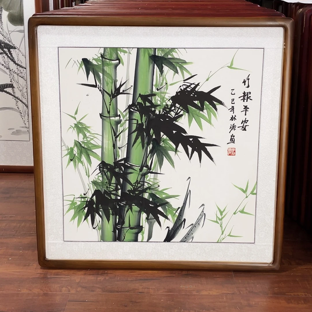 国画带框尺寸63*63厘米