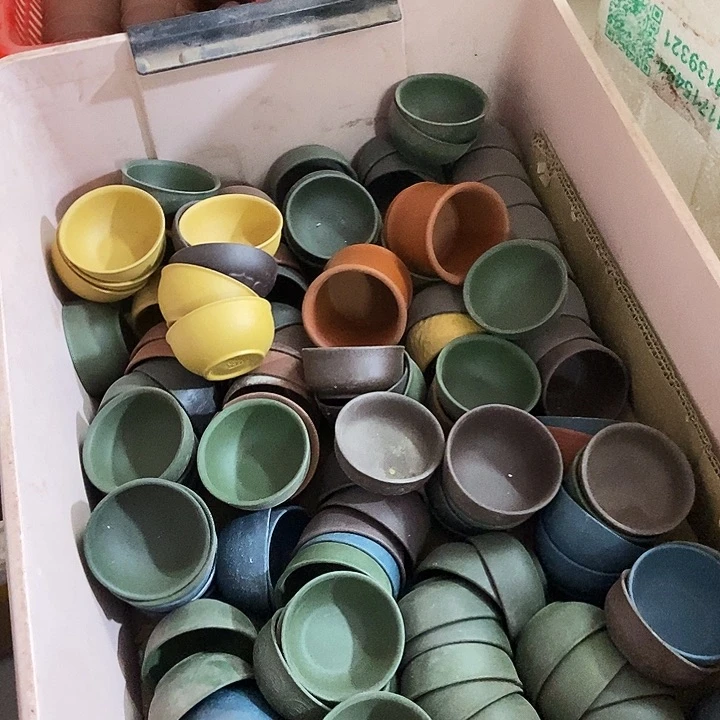 全手工制作 宜兴紫砂茶壶10个