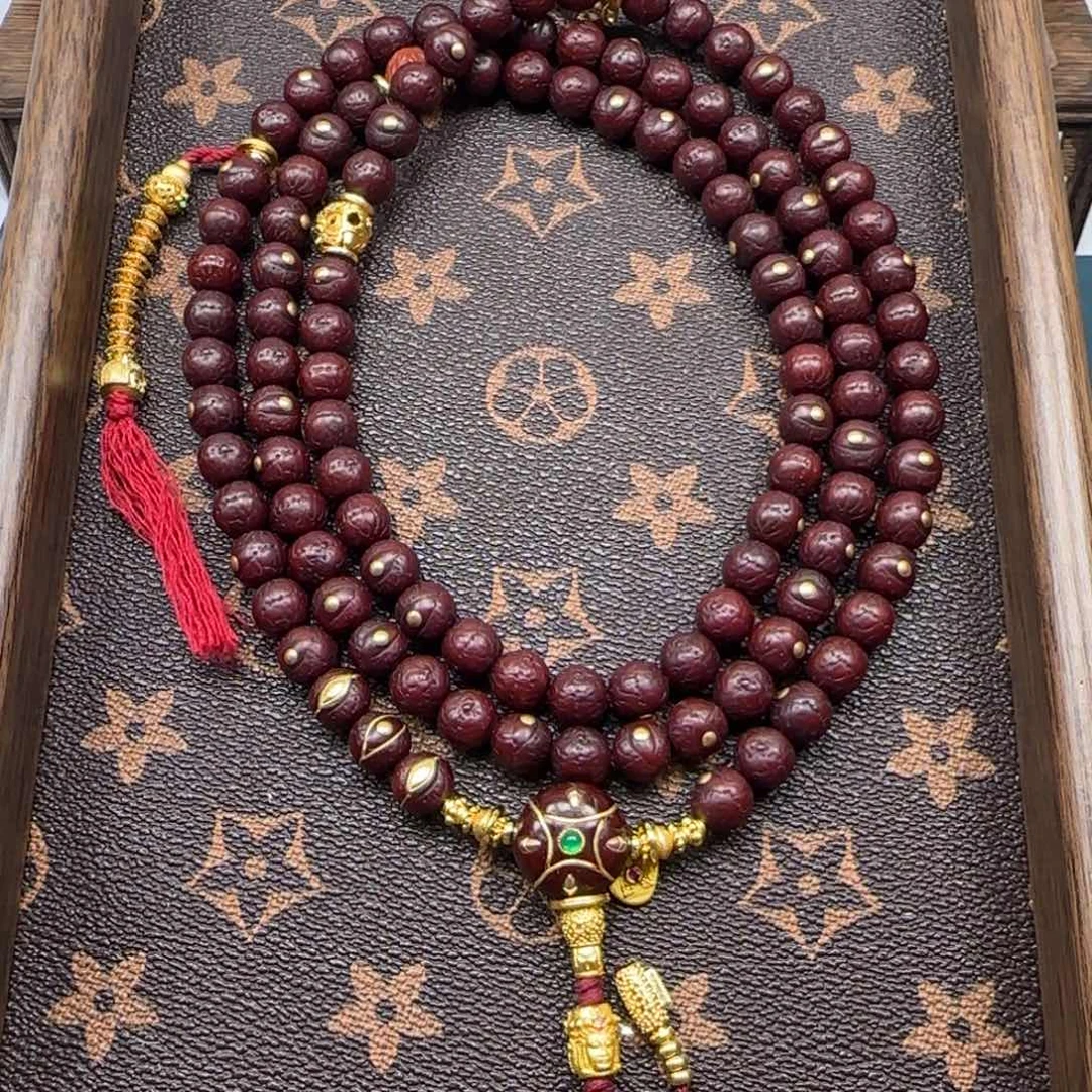 凤眼菩提吊坠凤眼金钉108脖挂9.5满配