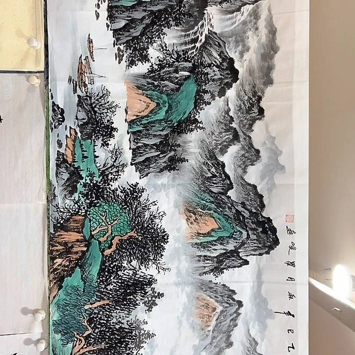 小周画廊的直播间