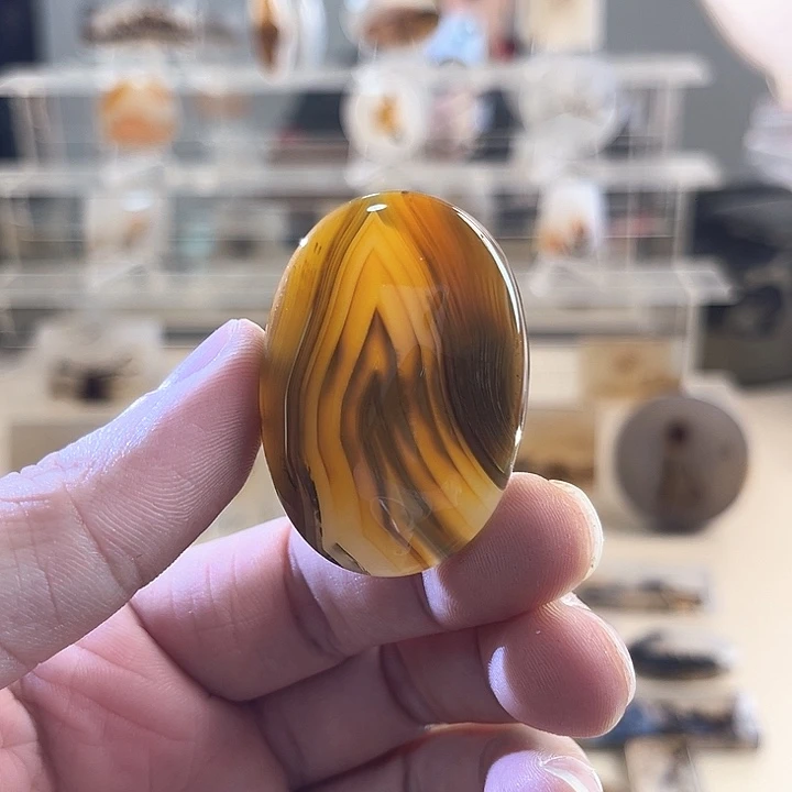 玛瑙/玉髓未镶嵌吊坠(不含链)