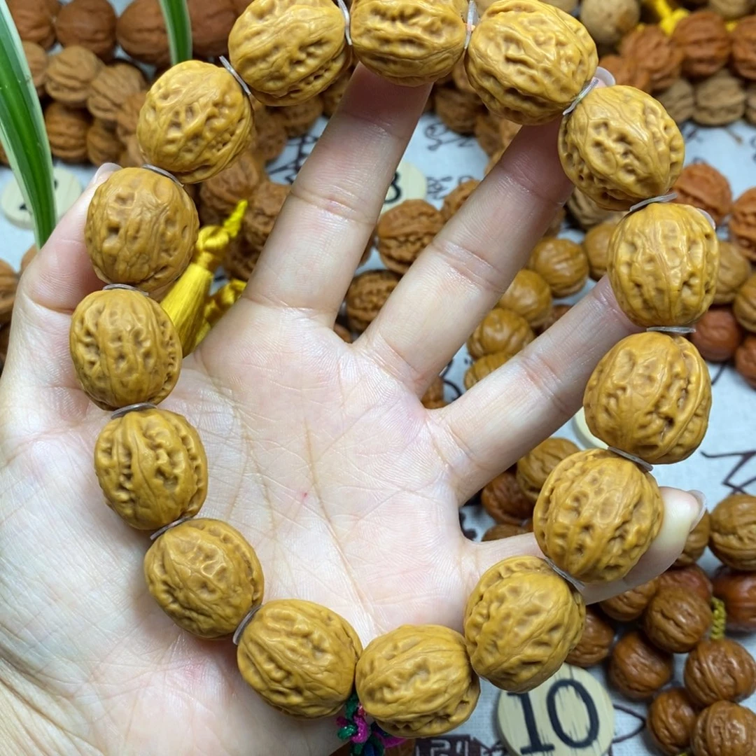 桃核吊坠黄皮小枣手持