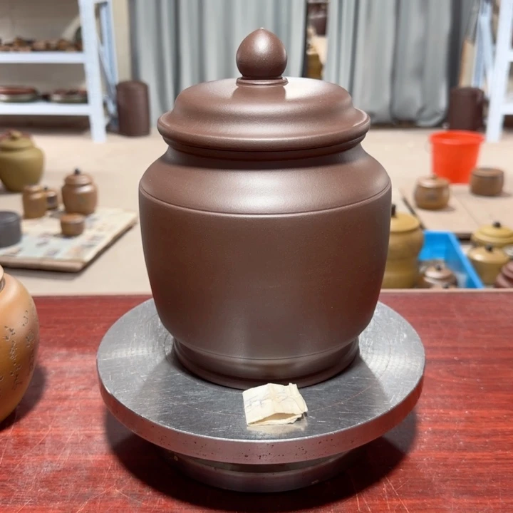 紫砂茶叶罐。。。。。。。。