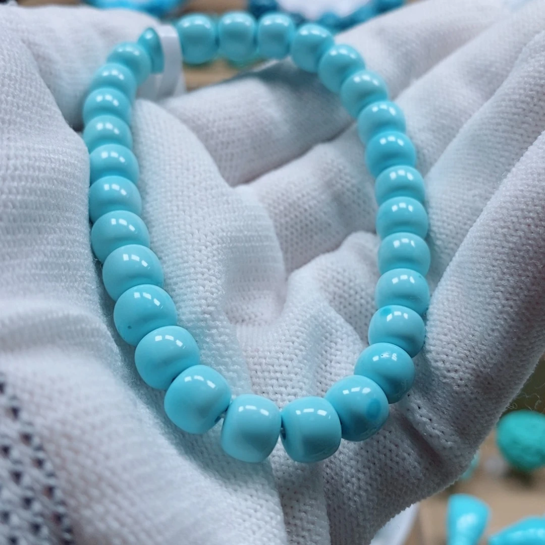 绿松石珠宝奇石未镶嵌钰*