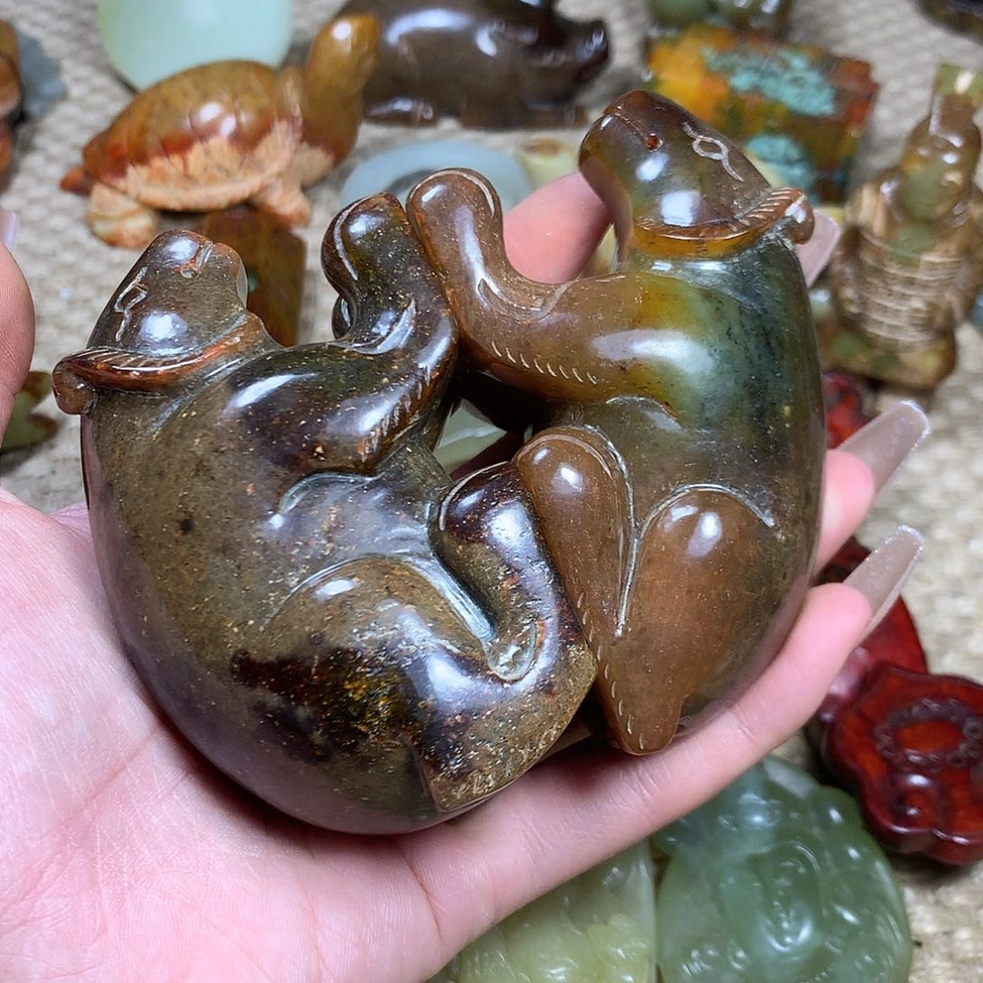 白玉菩提吊坠王*挂件